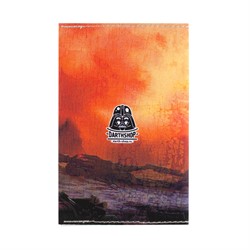 Обложка для паспорта Mandalorian (cracked), обратная сторона