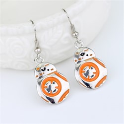 Серьги BB8 - фото 4132