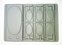 Форма для льда Хан Соло в карбоните - фото 4238