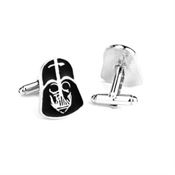 Запонки Дарт Вейдер (007-001-04-1), вид с разных сторон