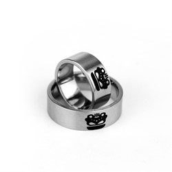 Кольцо с гравировкой Штурмовик (004-002-01-1), 2 штуки