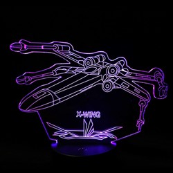 Светильник с эффектом 3D X-Wing (300-021-00-1)