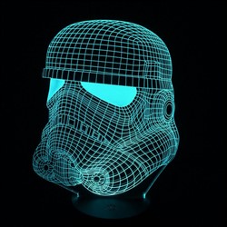 Светильник с эффектом 3D Штурмовик (300-002-00-2)
