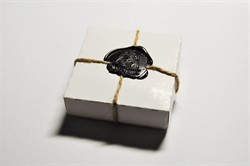 Запонки Штурмовик (007-002-01-1) в коробочке с сургучной печатью