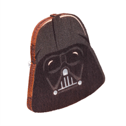 Деревянный значок Дарт Вейдер - фото 5257