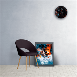 Настенные часы Дарт Вейдер в интерьере