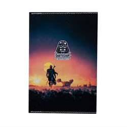 Обложка для паспорта с водоотталкивающим покрытием STAR WARS The Mandalorian (051-036-12-2), оборотная сторона