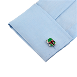 Запонки Боба Фетт (007-005-07) на рубашке