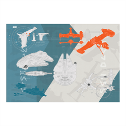 Фотообои STAR WARS Technical Plan