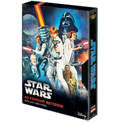 Блокнот А5 линованный в стиле VHS "Новая надежда" - фото 6208