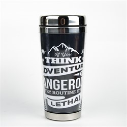 Термостакан с металлической колбой - фото 6306