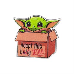 Деревянный значок Baby Jedi (815-037-10-1)