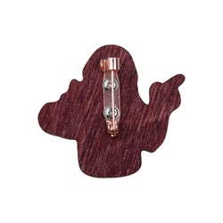 Деревянный значок Chewie (815-023-10-1), крепление