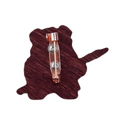 Деревянный значок Ewok (815-038-10-1), крепление