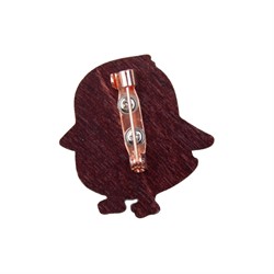 Деревянный значок Porg (815-032-10-1), обратная сторона