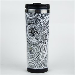 Термокружка с металлической колбой - фото 6491