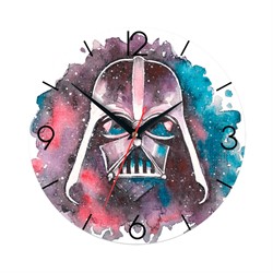 Настенные часы Darth Vader Aquarelle