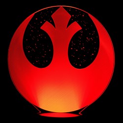 Ночник Rebel Alliance Logo
