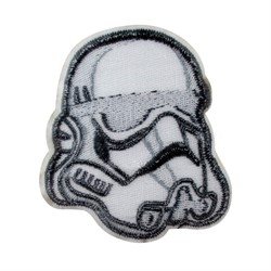 Нашивка на одежду Имперский штурмовик (010-002-05-2), задняя сторона с клеевым слоем