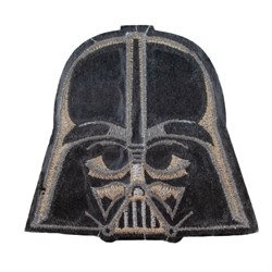 Нашивка на одежду Дарт Вейдер, задняя сторона с клеевым слоем