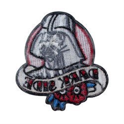 Нашивка на одежду Dark side, термоклеевой слой