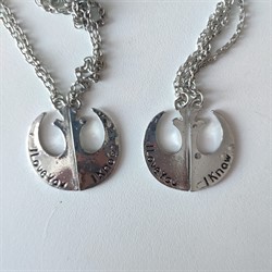 Кулон (подвеска) I love you - I know - фото 9669