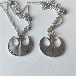 Кулон (подвеска) I love you - I know - фото 9670