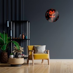 Настенные часы Дарт Мол в интерьере