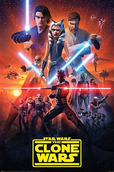 Постер Star Wars The Clone Wars - фото 9864