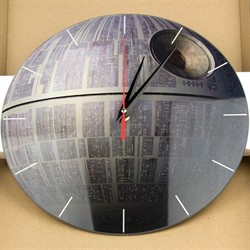 Настенные часы Звезда Смерти, фото