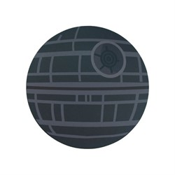 Коврик для мышки круглый Death Star, серый оттенок Коврик для мышки круглый Death Star, серый оттенок