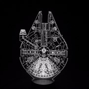 Светильник с эффектом 3D Millenium Falcon (300-022-00-1)
