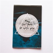 051-034-04-1 - Обложка для паспорта с водоотталкивающим покрытием May The Force Be With You
