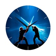 Настенные часы Энакин и Оби-Ван
