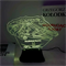 Светильник с эффектом 3D Millenium Falcon (300-022-00-2)