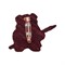 Деревянный значок Ewok (815-038-10-1), крепление Деревянный значок Ewok (815-038-10-1), крепление